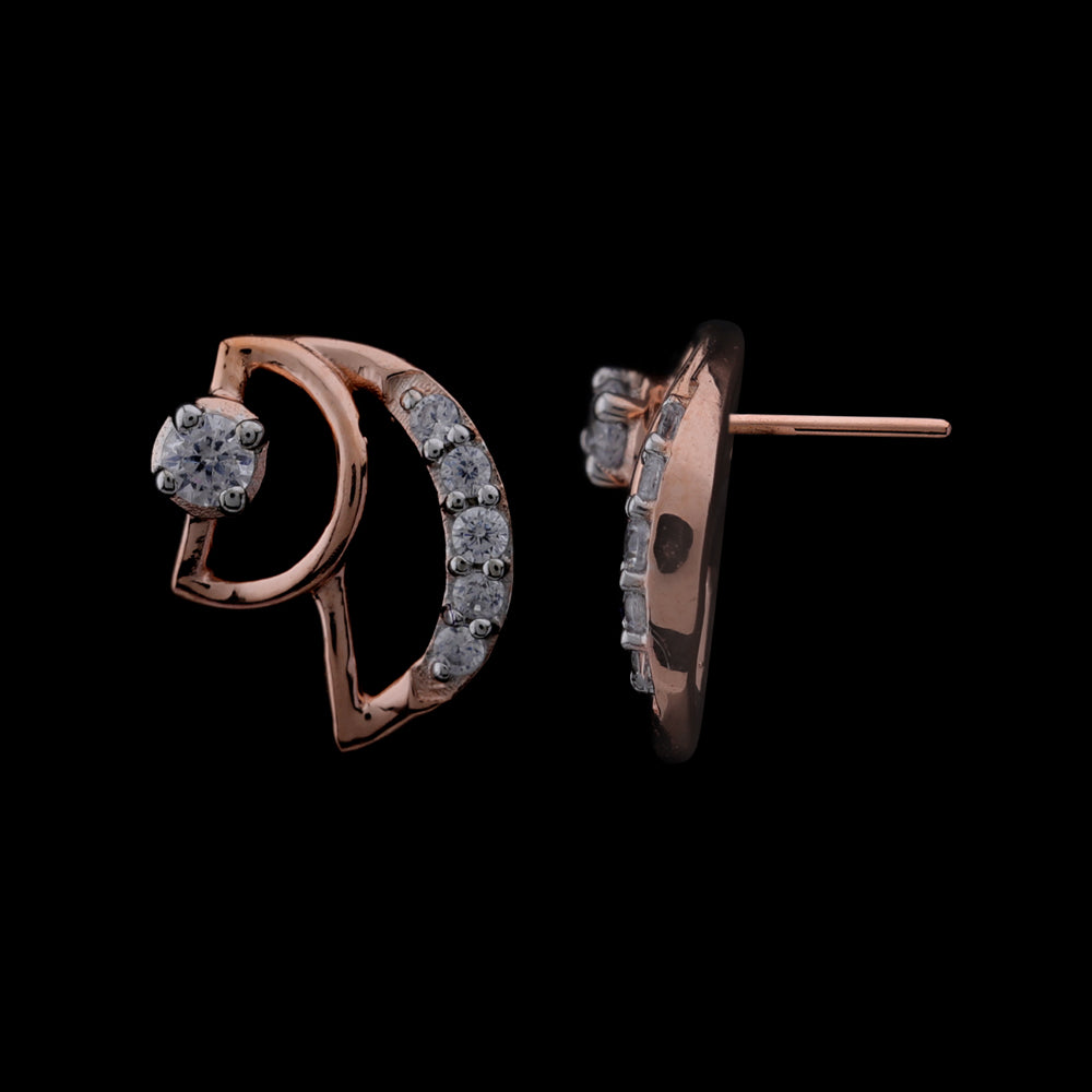 Radiant Arc Diamond Studs