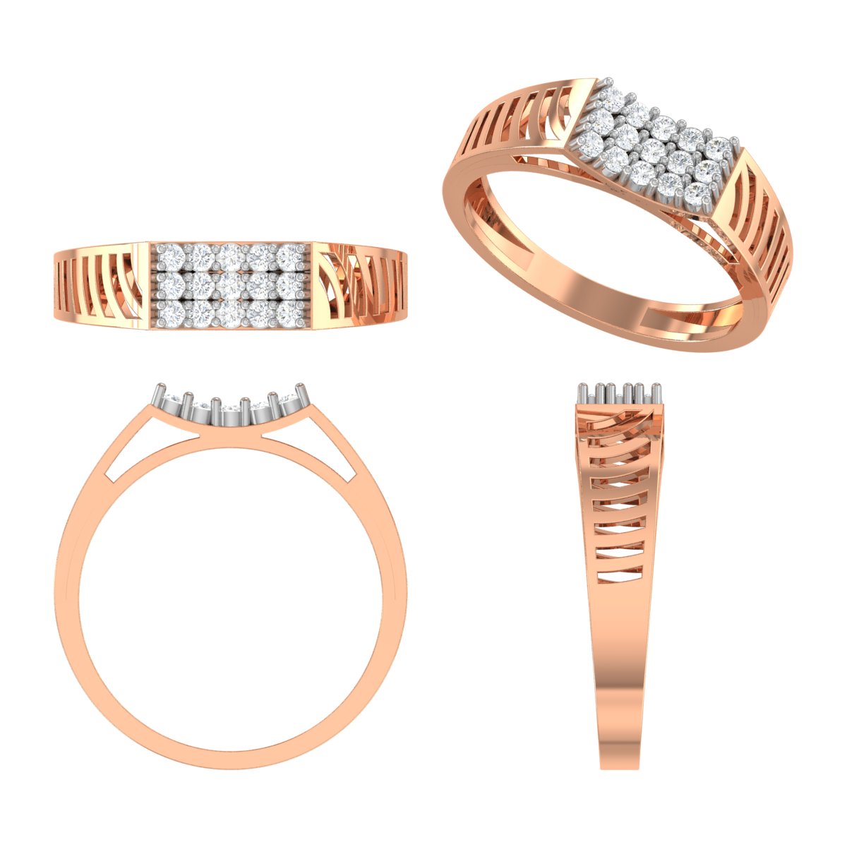 Opulent Diamond Ring