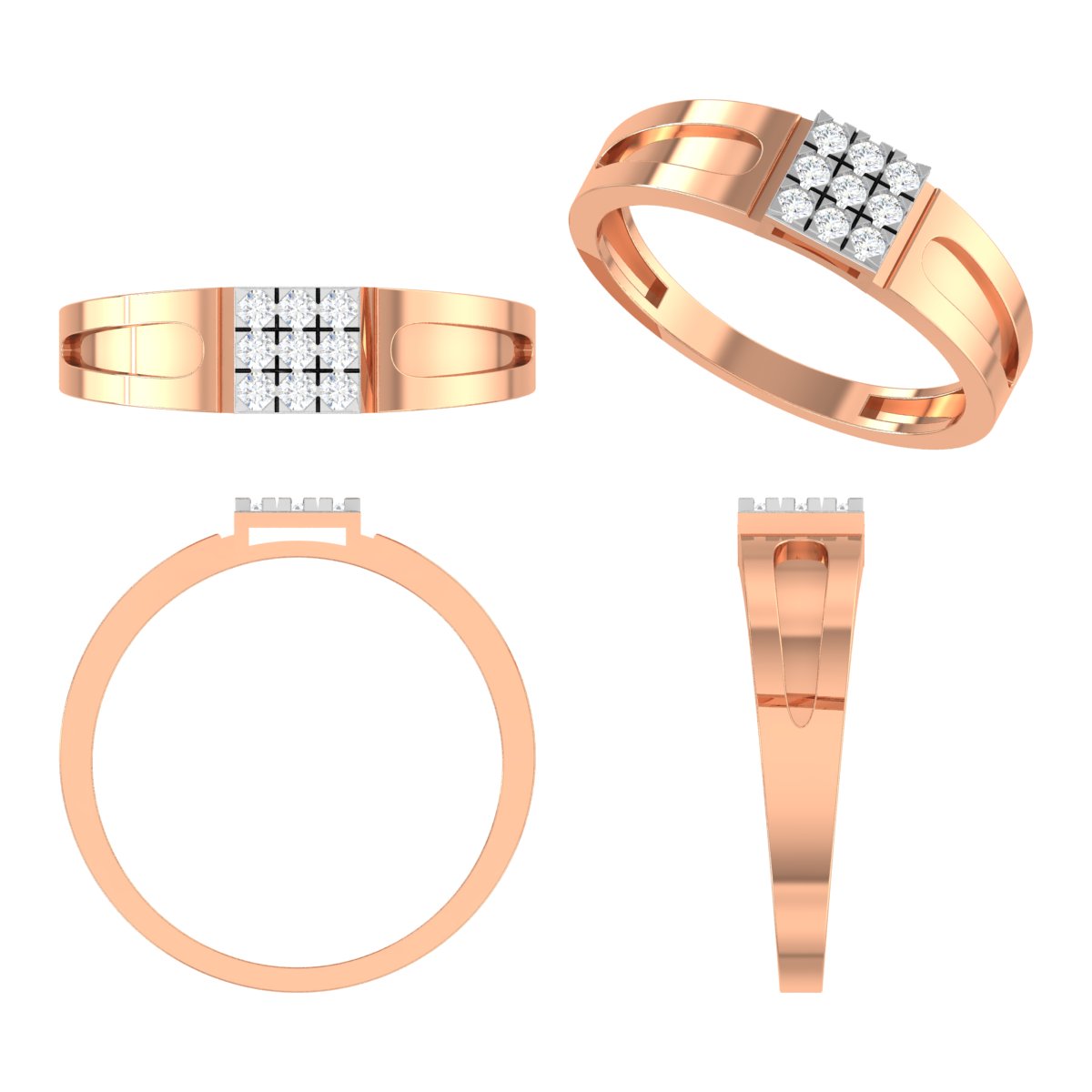 Resplendent Diamond Ring