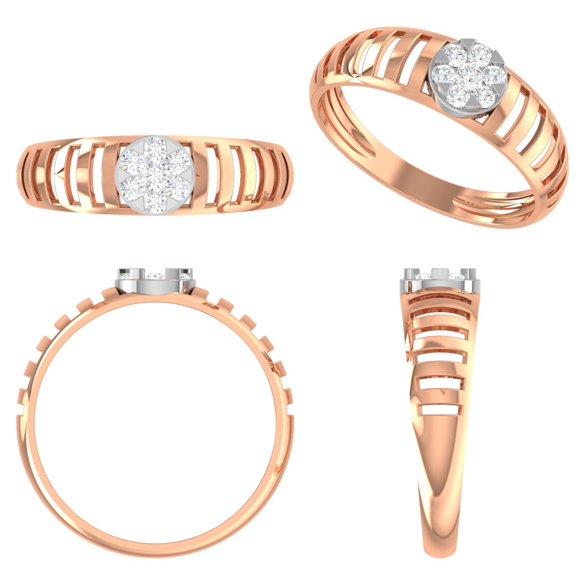 Twinkling Eminent Diamond Ring