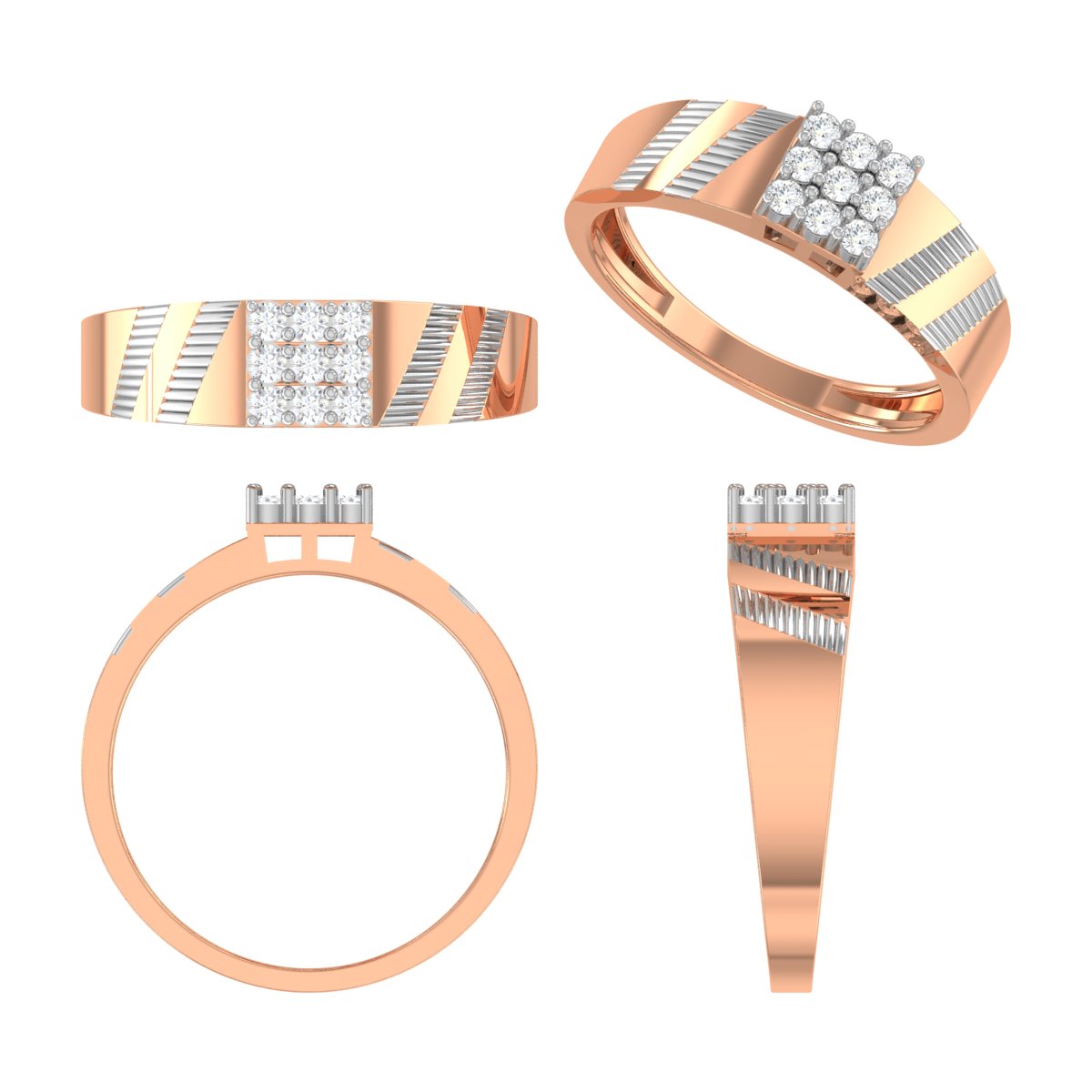 Distinguished Plush Diamond Ring