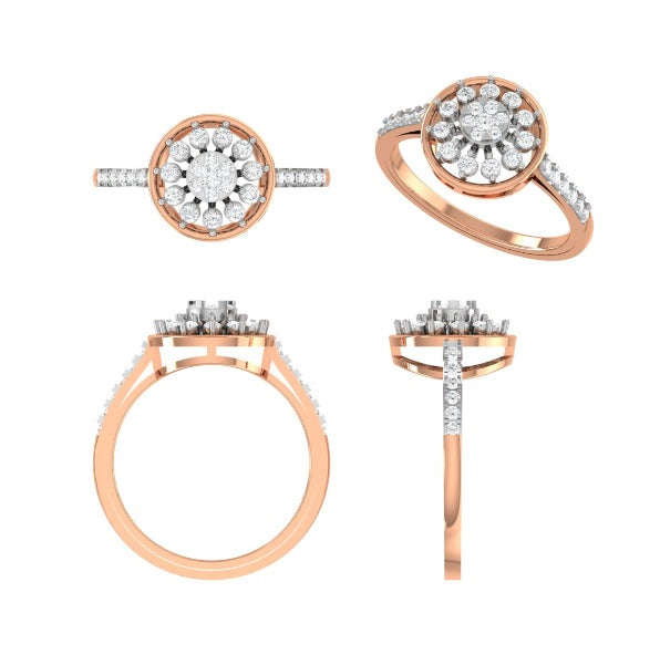 Radiant Luxurious Diamond Ring