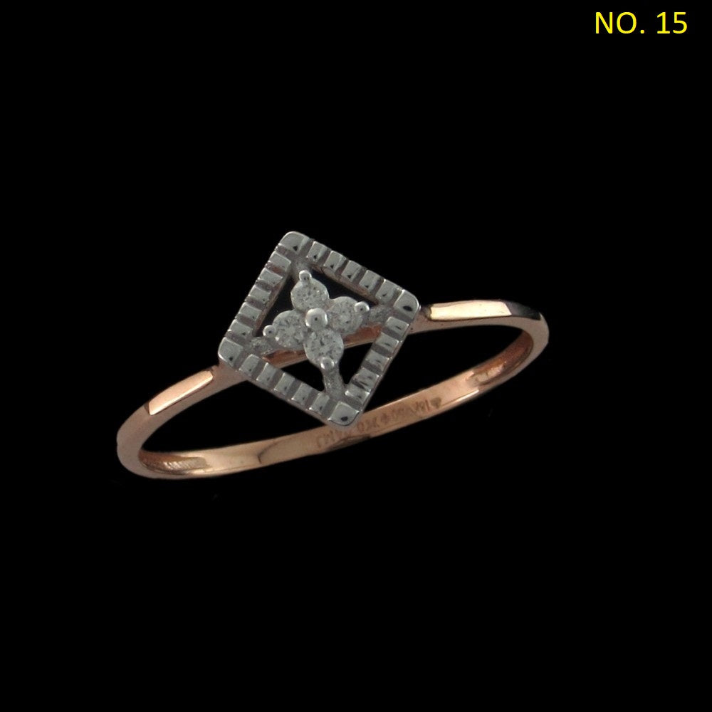Regal Diamond Square Ring