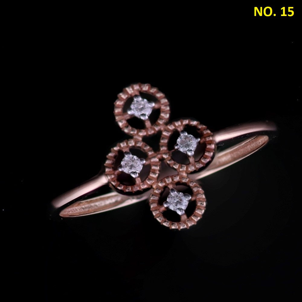 Rosette Radiance Diamond Ring