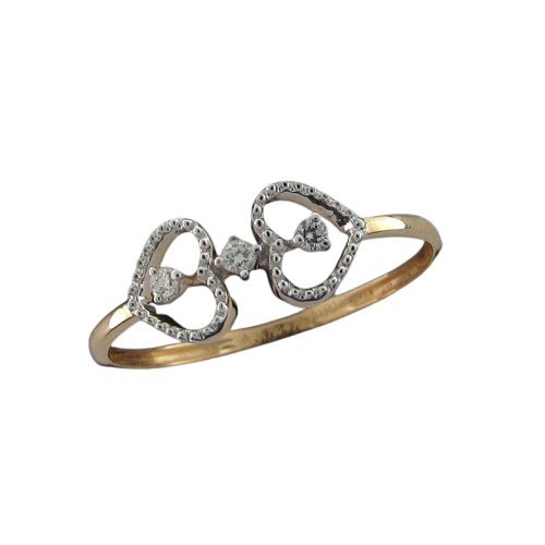 Heart-Shaped Band Ring