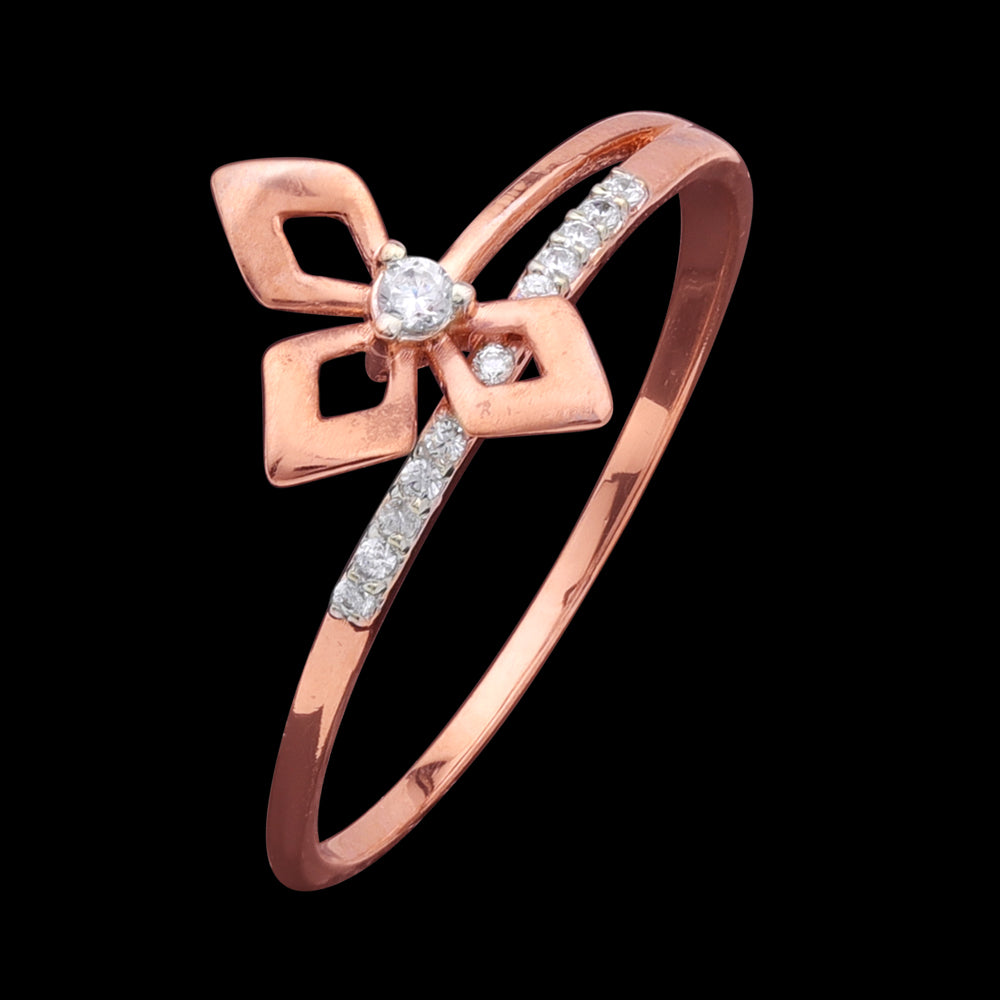 Elegant Floral Statement Ring