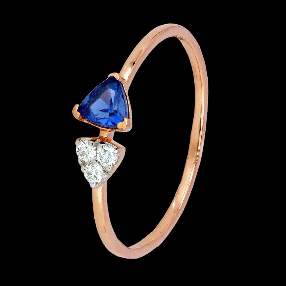 Sapphire Accent Ring