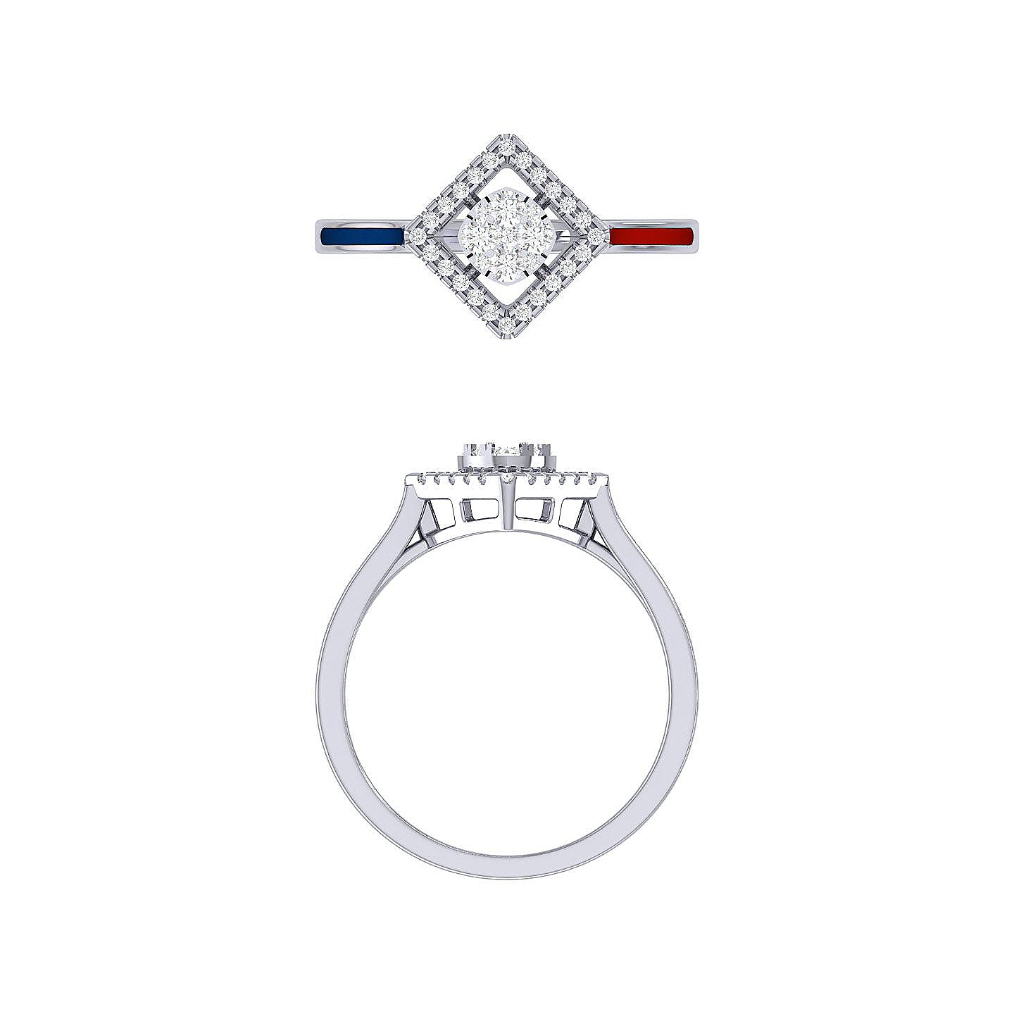 Luminous Infinite Diamond Ring