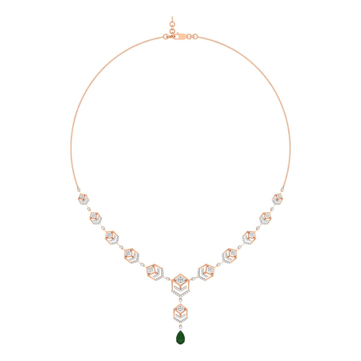 Glittering Eternal Diamond Necklace