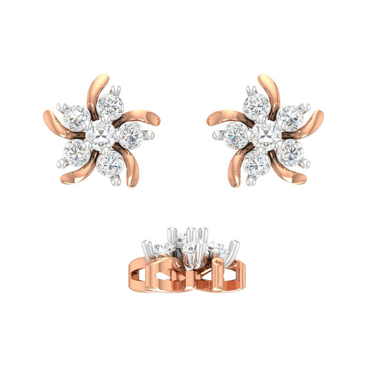 Graceful Diamond Earring