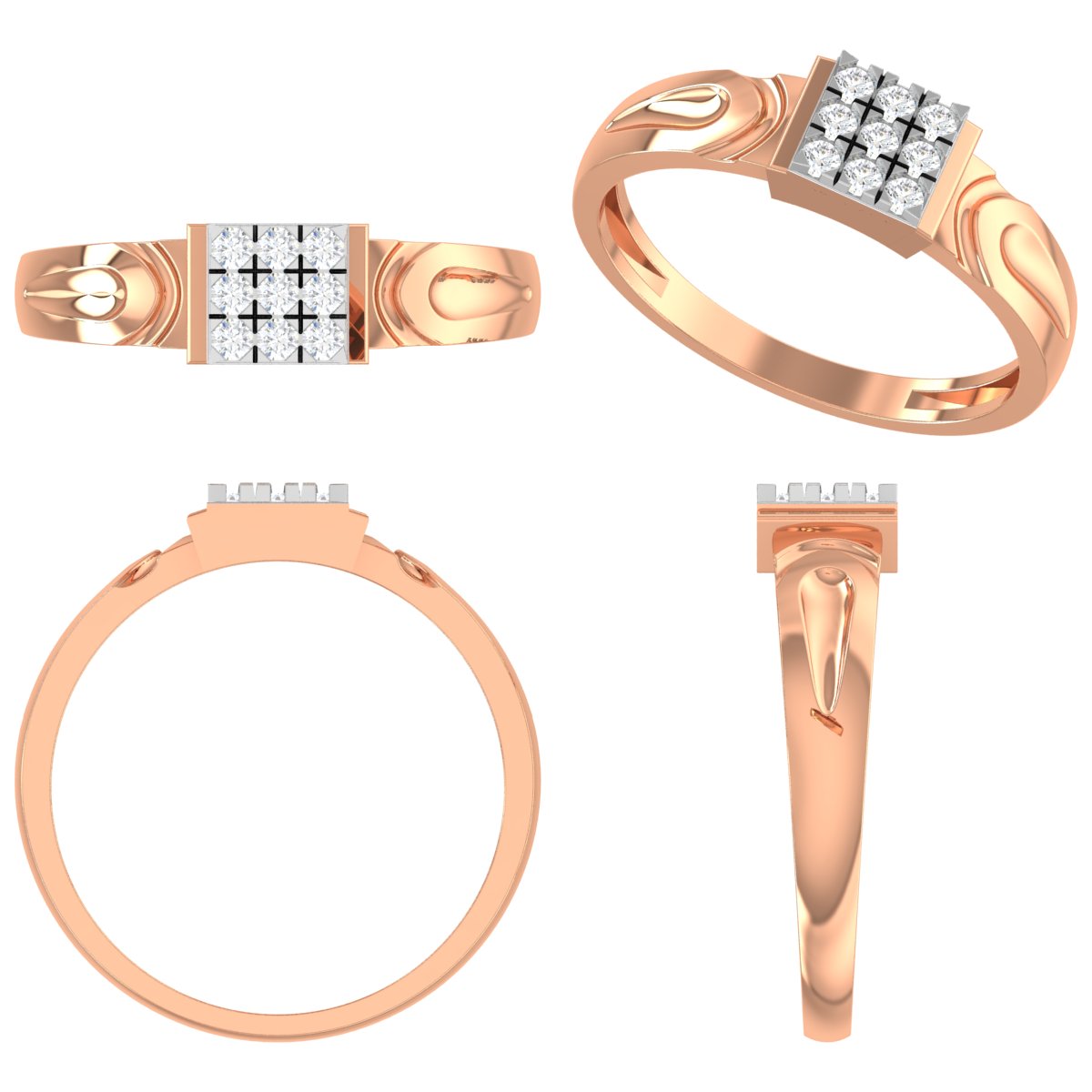 Tranquil Diamond Ring
