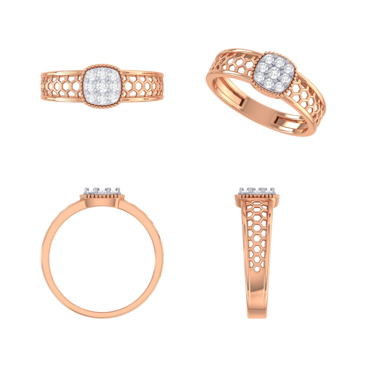 Illustrious Sumptuous Diamond Ring