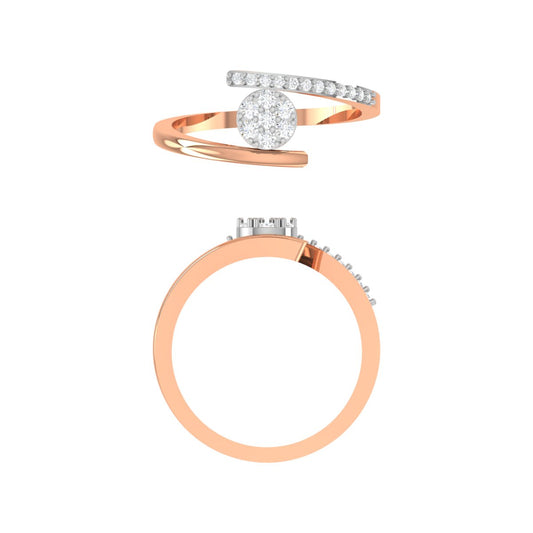 Dynamic Diamond Ring