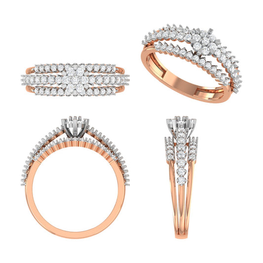 Sophisticated Elegant Diamond Ring