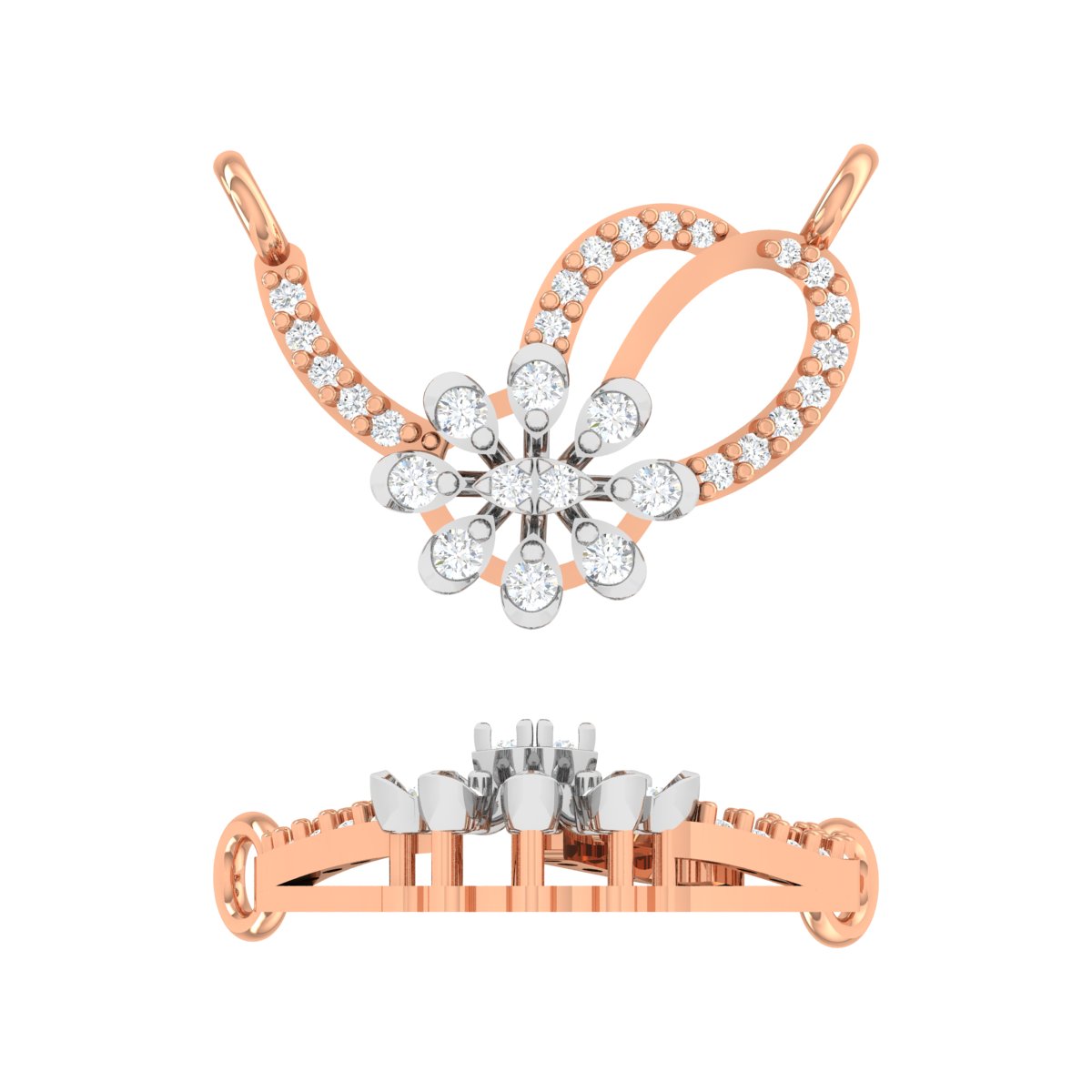 Grandeur Ornate Diamond Mangalsutra