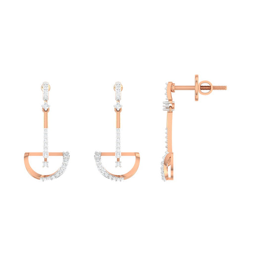 Dazzling Diamond Earring
