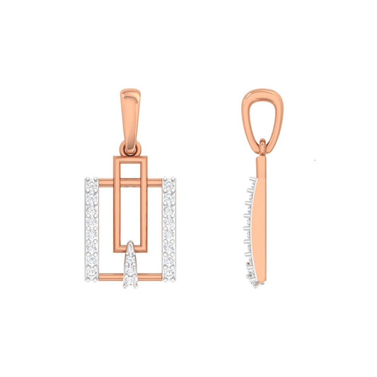 Gothic Diamond Pendant