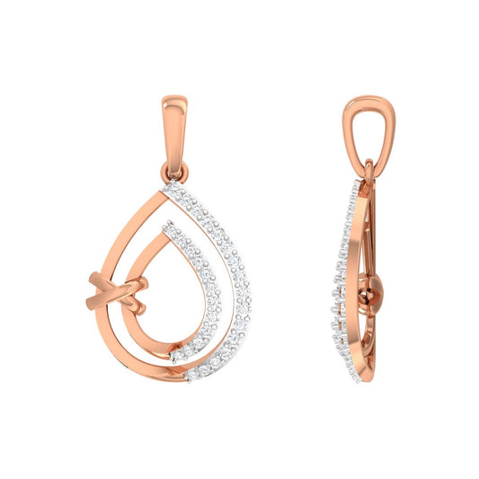 Sophisticated Imperial Diamond Pendant