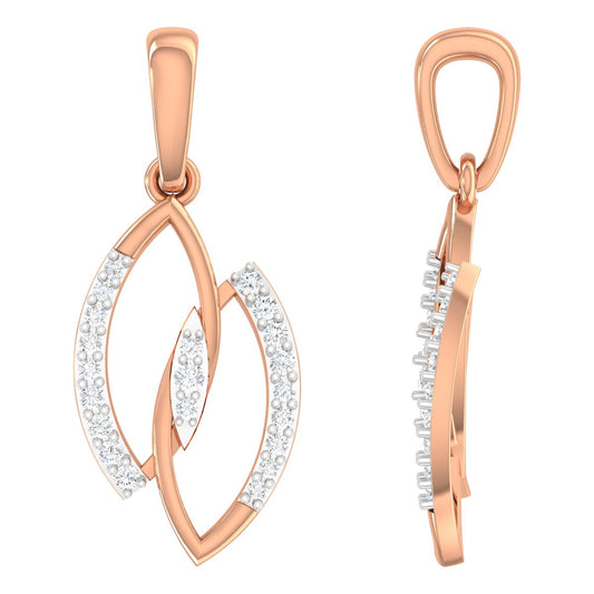 Fluid Stunning Diamond Pendant