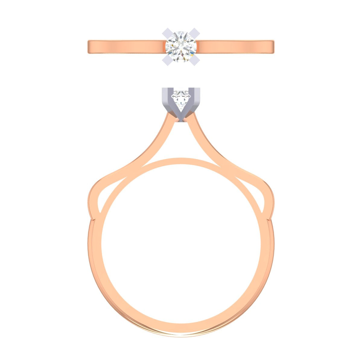 Bold Sparkling Diamond Ring