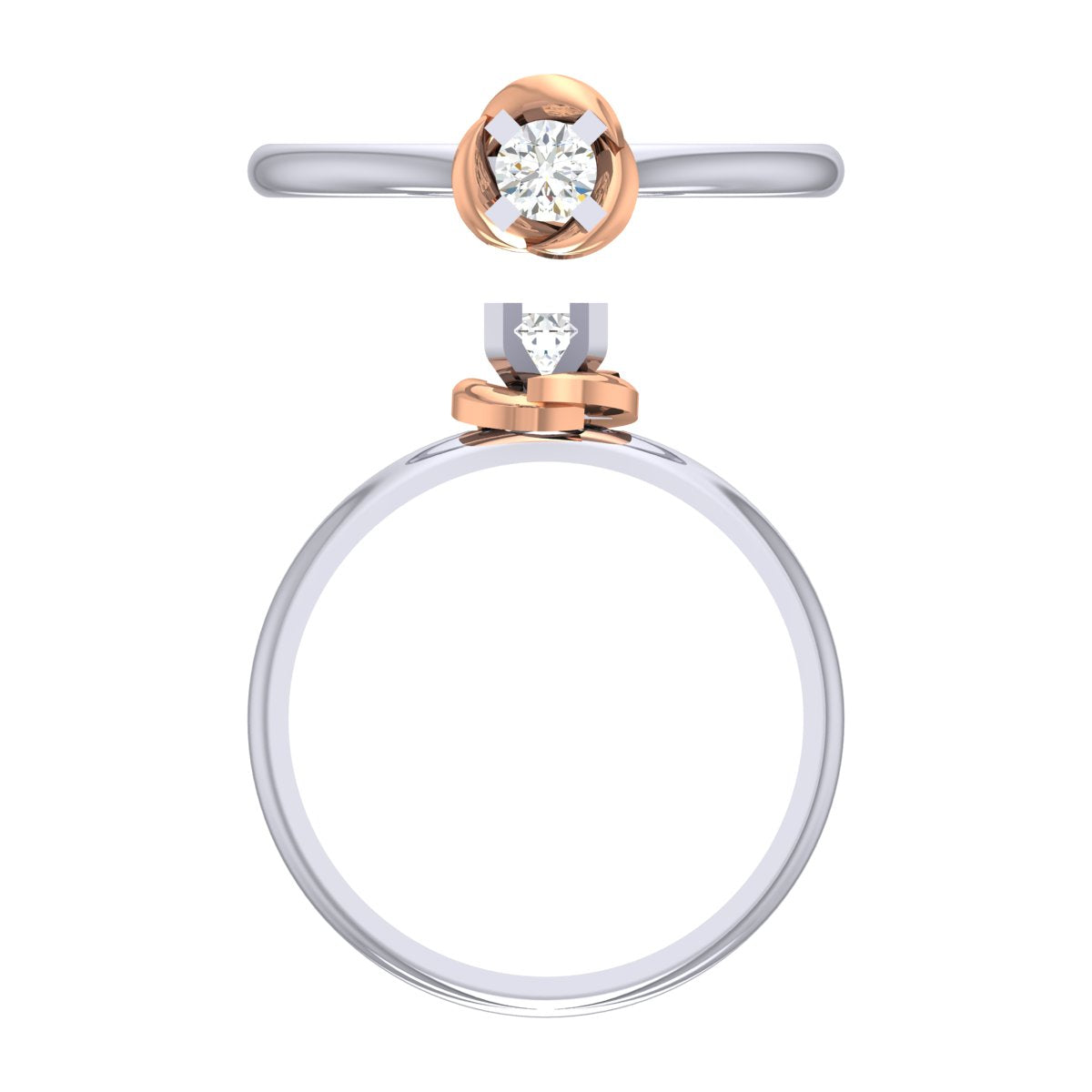 Prismatic Twinkling Diamond Ring