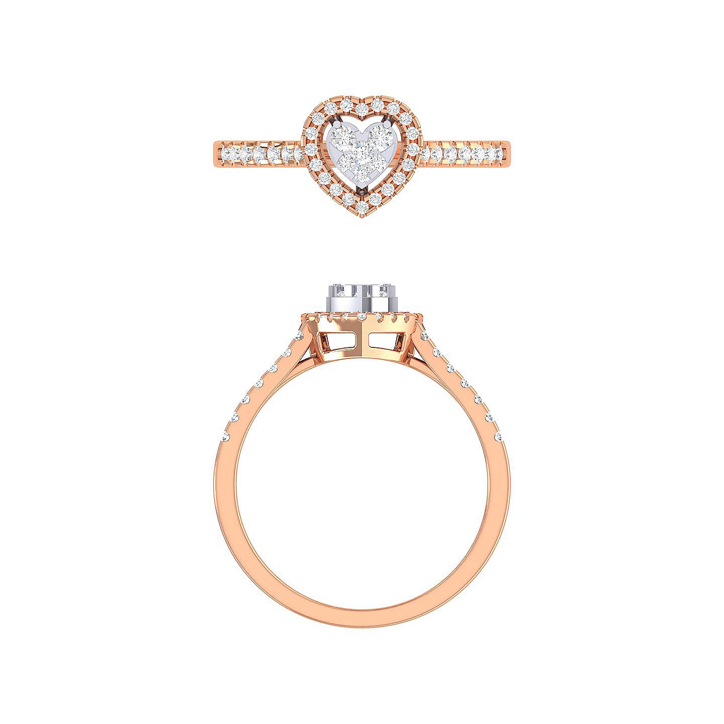 Glittering Diamond Ring