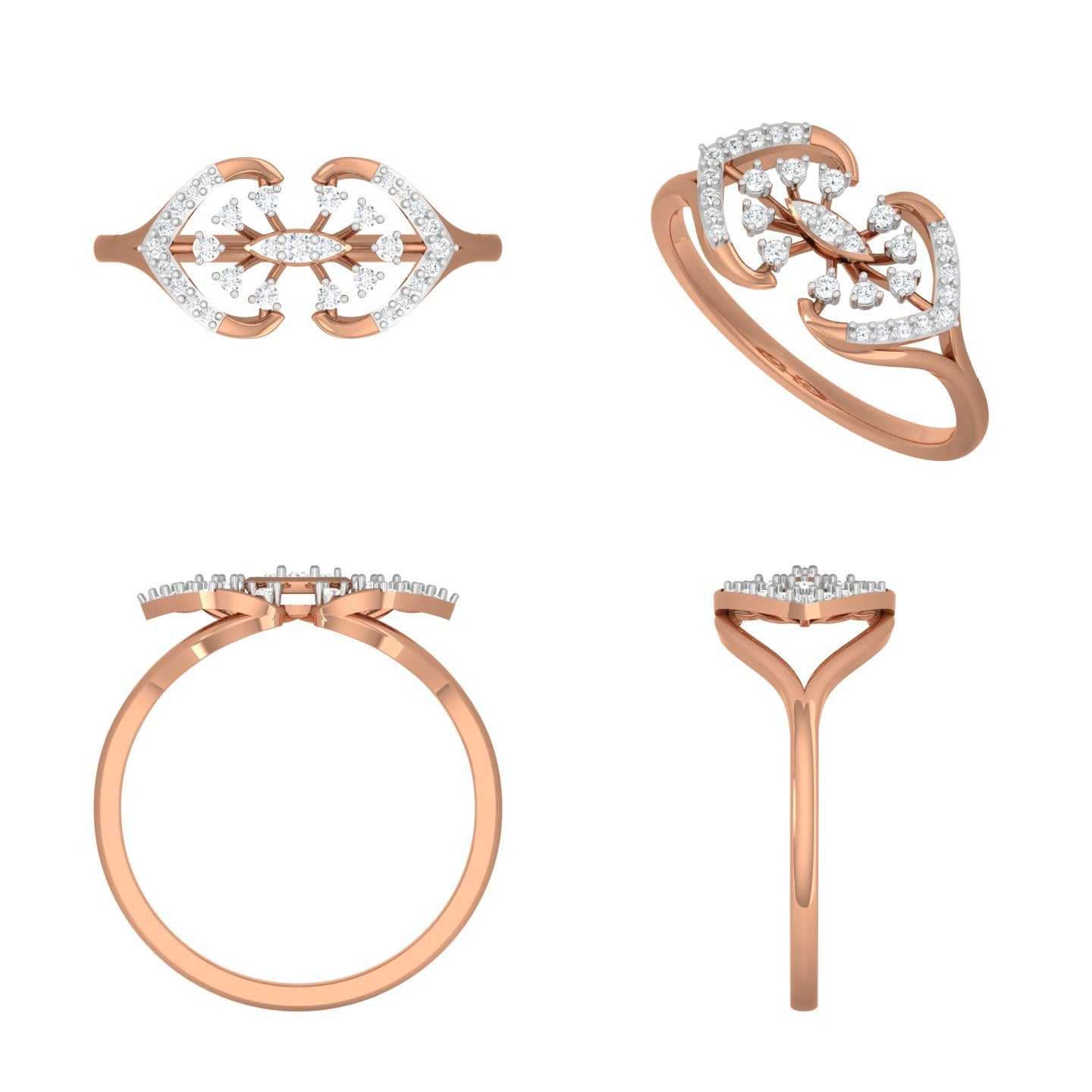 Tranquil August Diamond Ring