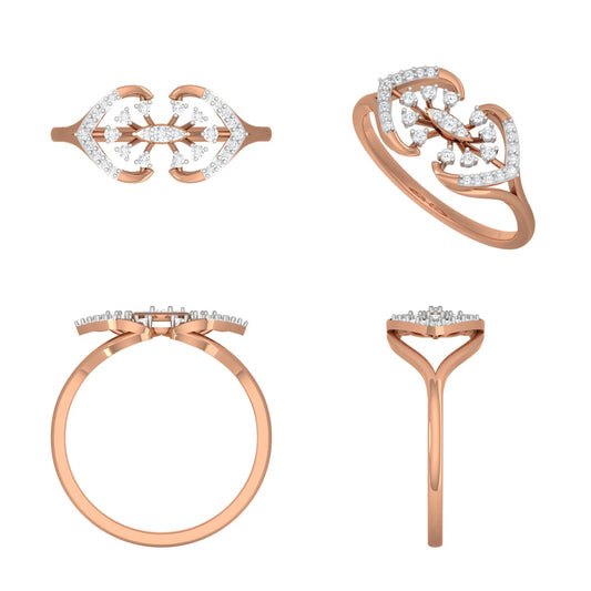Tranquil August Diamond Ring