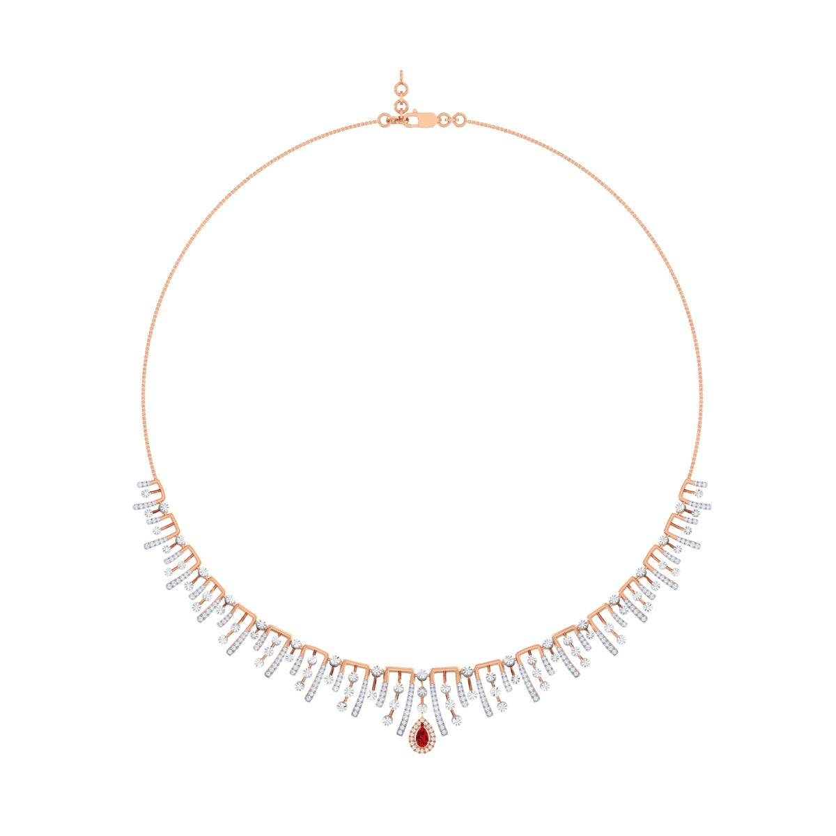 Polished Supreme Diamond Necklace
