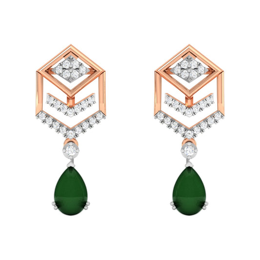 Classic Dazzling Diamond Earring
