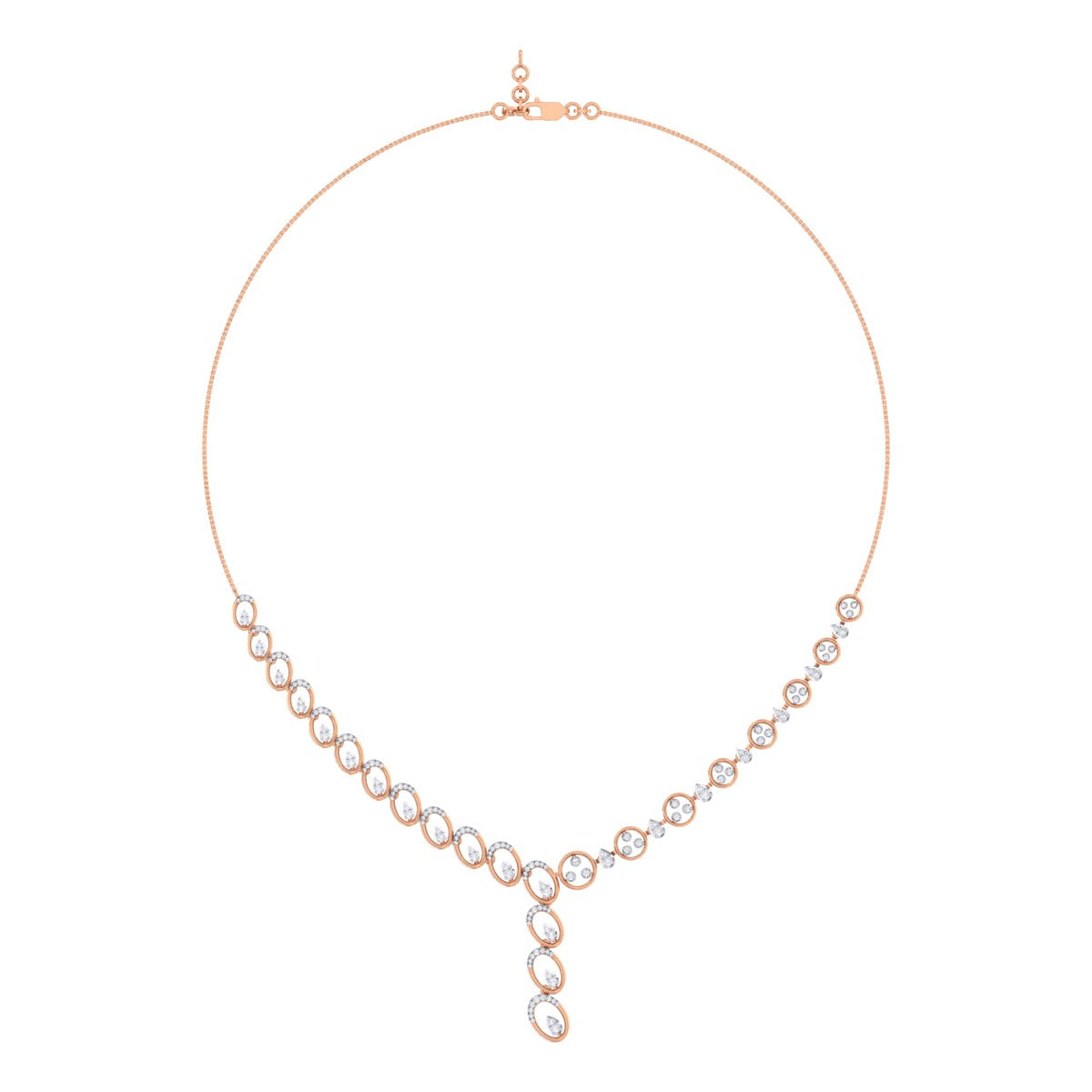 Luminous Diamond Necklace