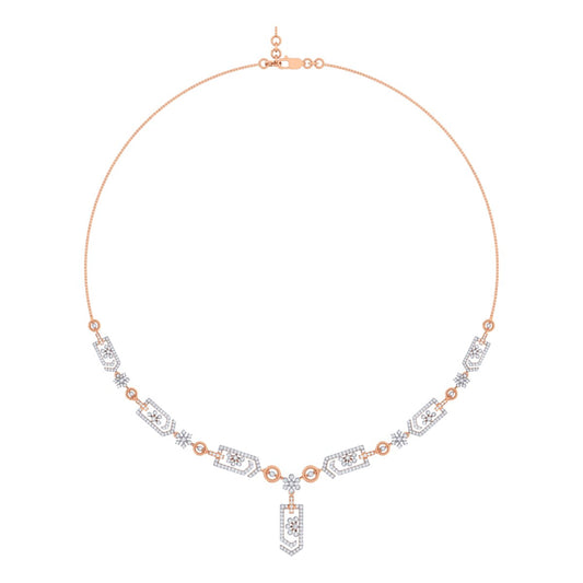 Gleaming Endless Diamond Necklace